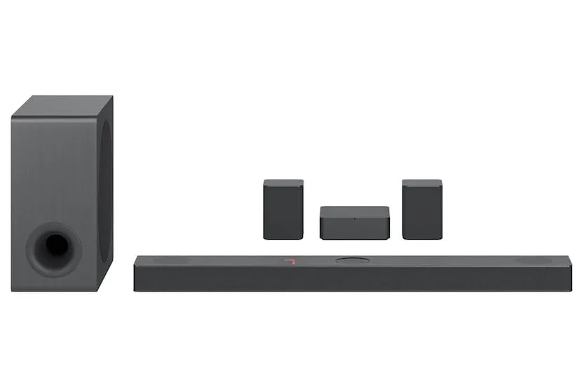 LG S80QR 5.1.3ch Wireless Sound Bar with Subwoofer | S80QR.DGBRLLK