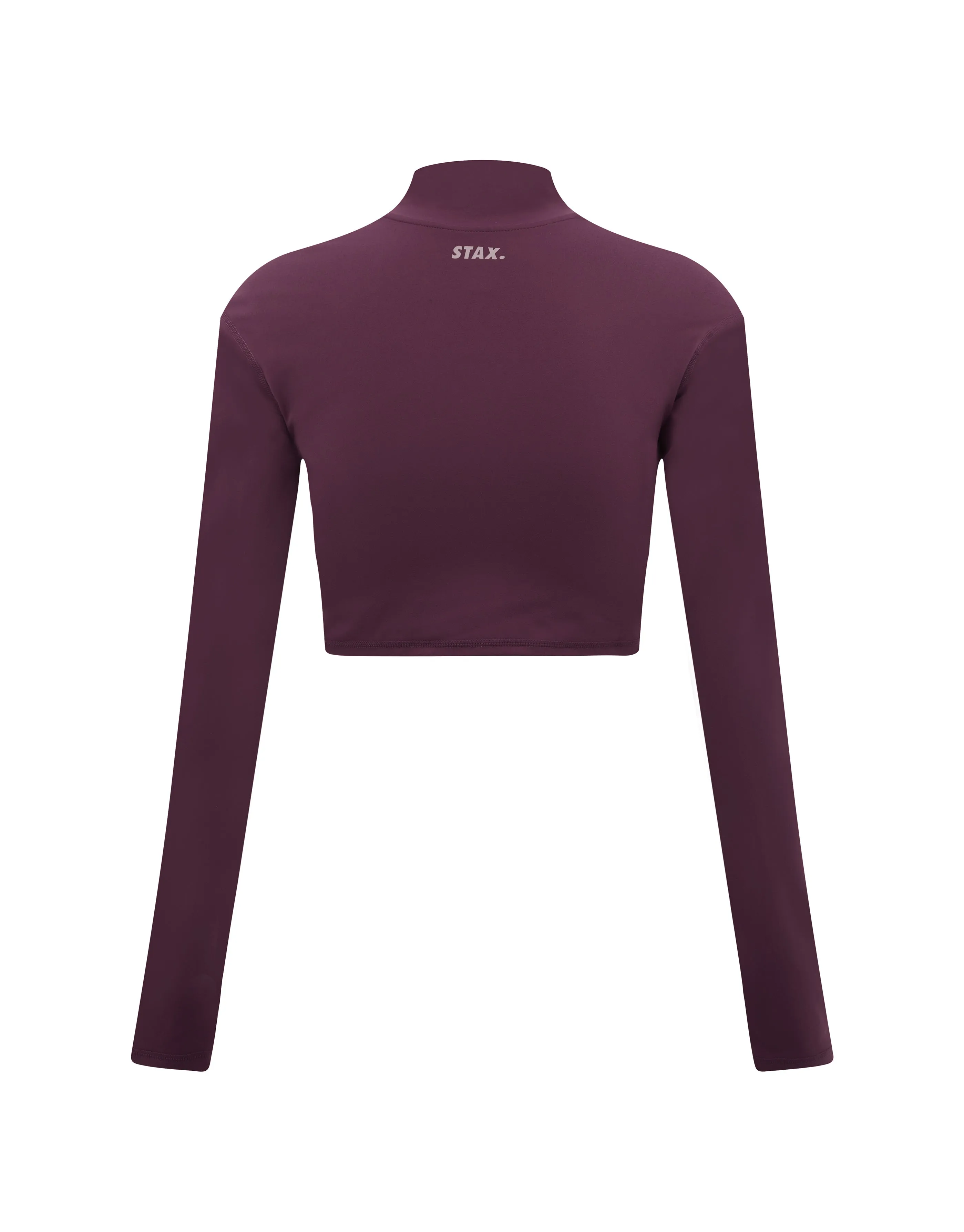 Long Sleeve Zip Crop NANDEX ™ Iris - Purple