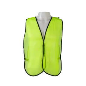 LVM-0/OVM-0 ANSI Non-Rated Mesh Safety Vest - No Reflective Tape