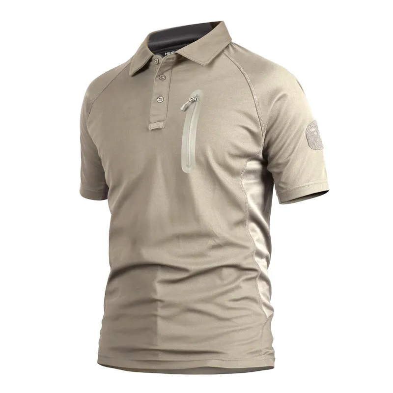 Men's Short Sleeve Quick Dry Battle Top