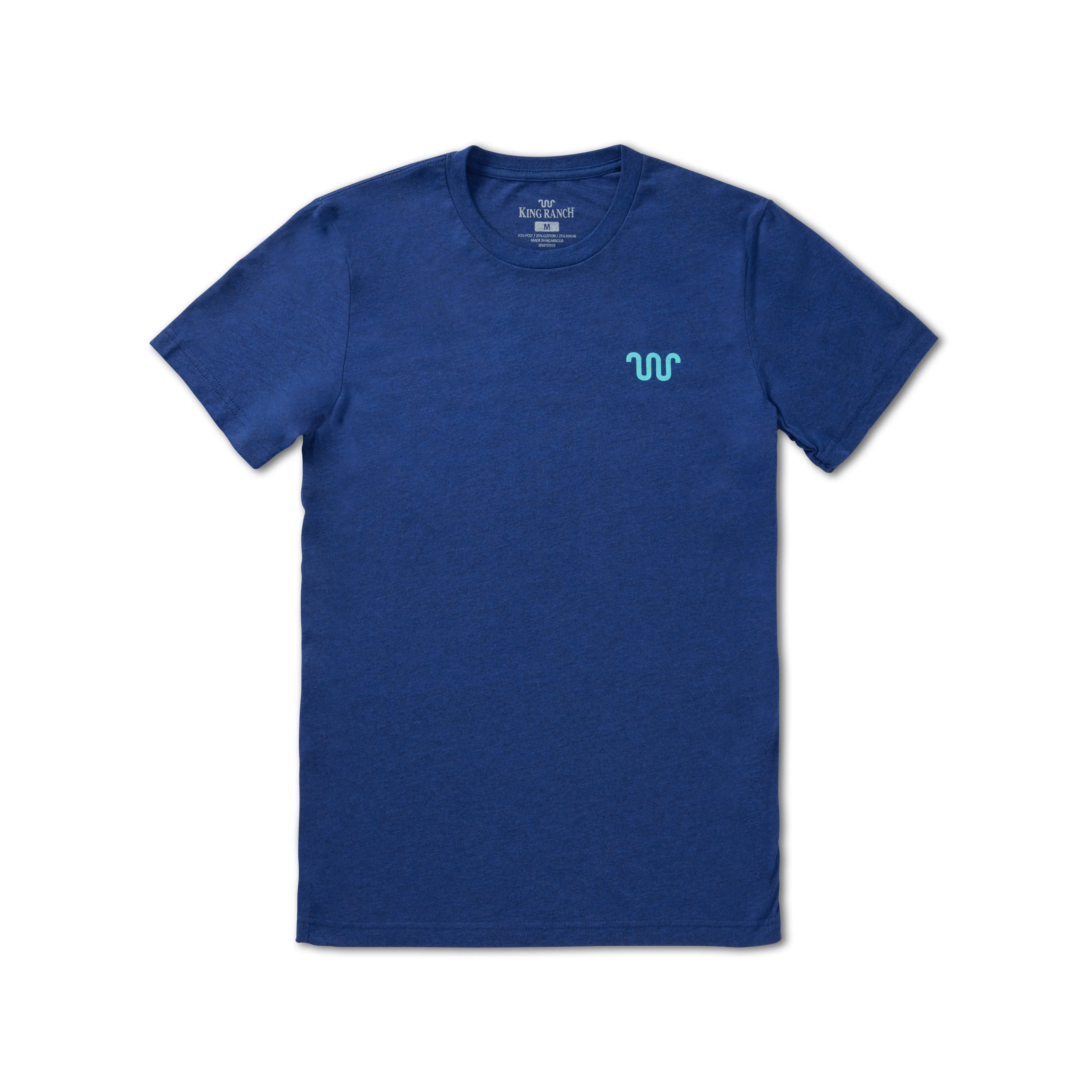 Men's Traveling W Left Chest Solid Tee