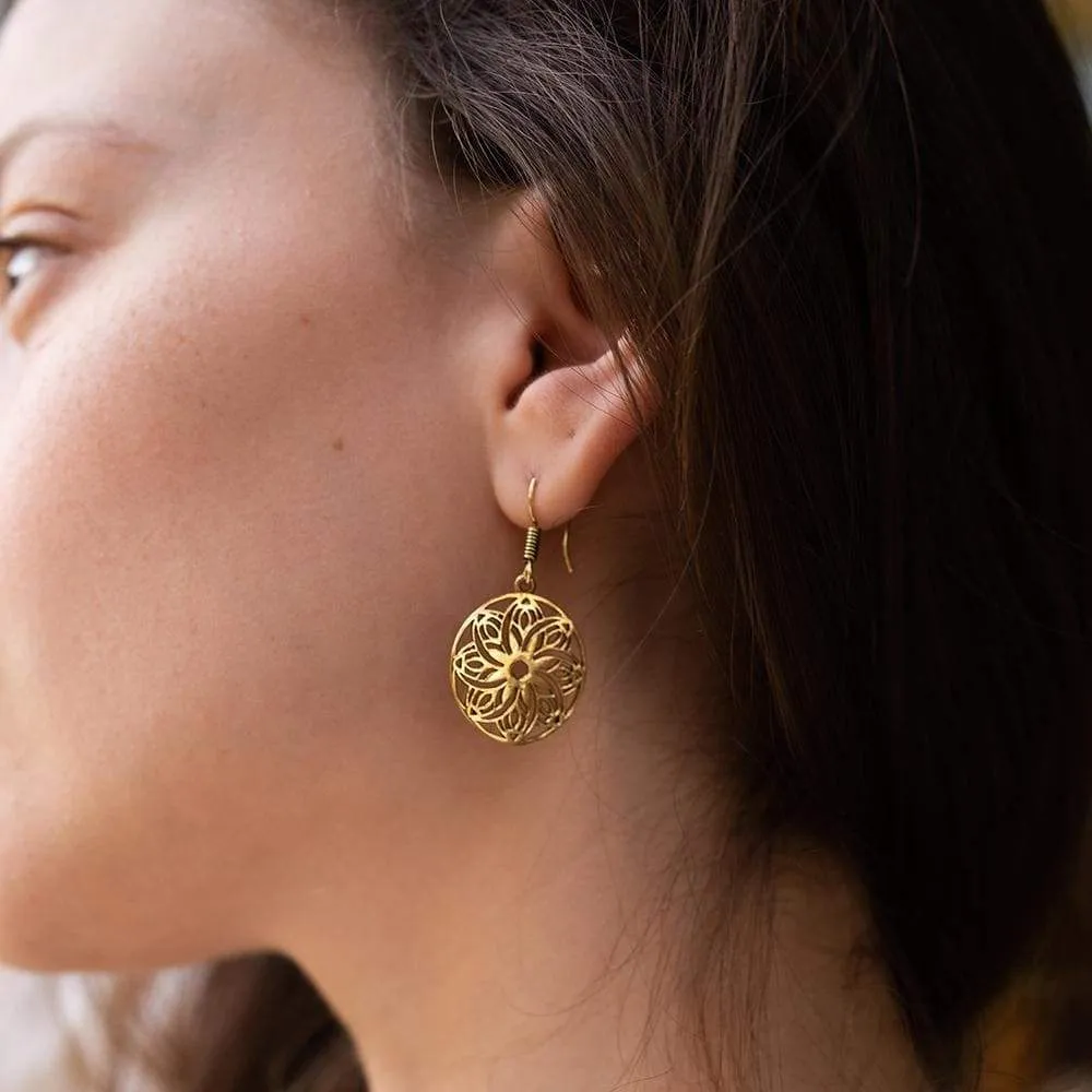 Mini Anemone Earrings