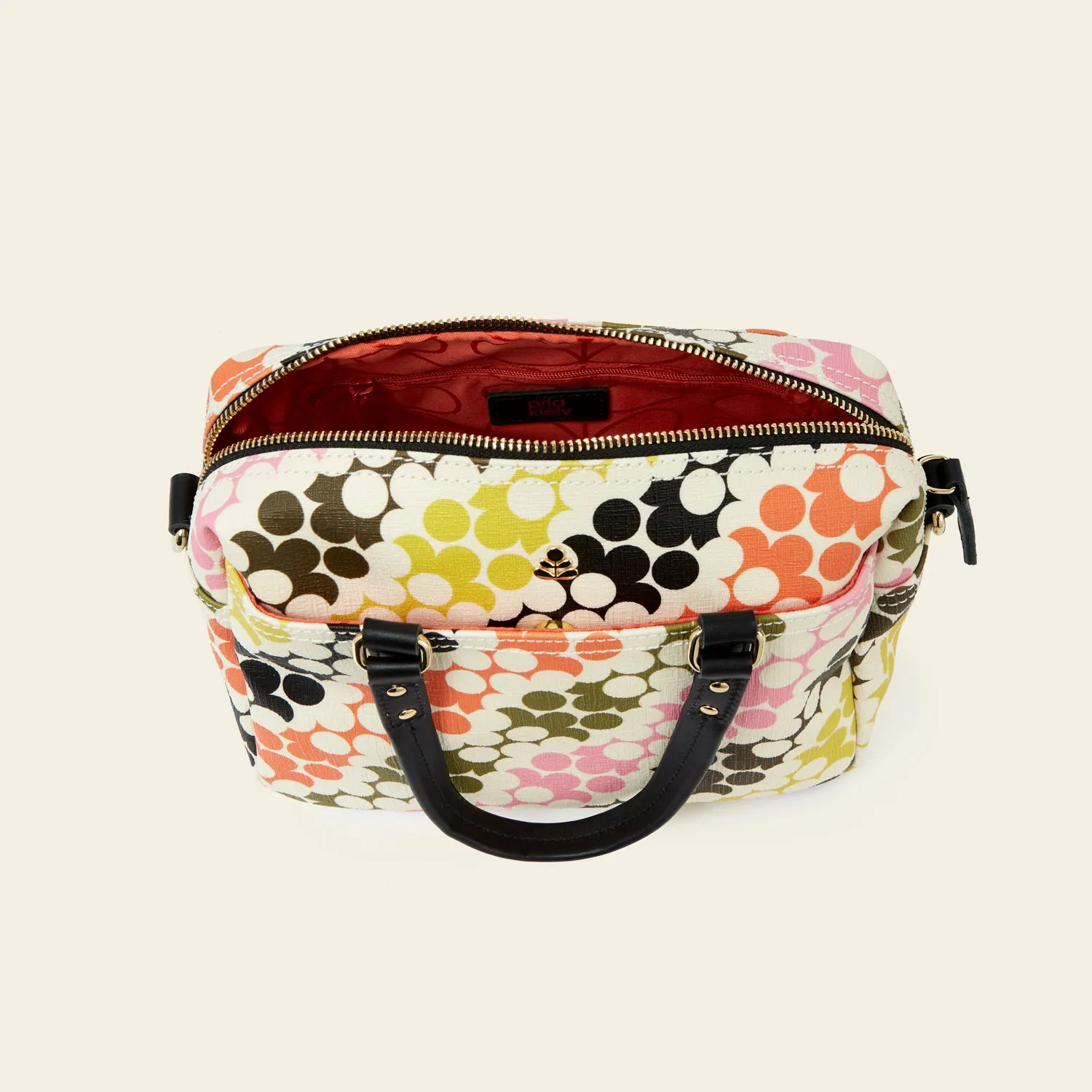 Mini Flynn Crossbody - Puzzle Flower Multi