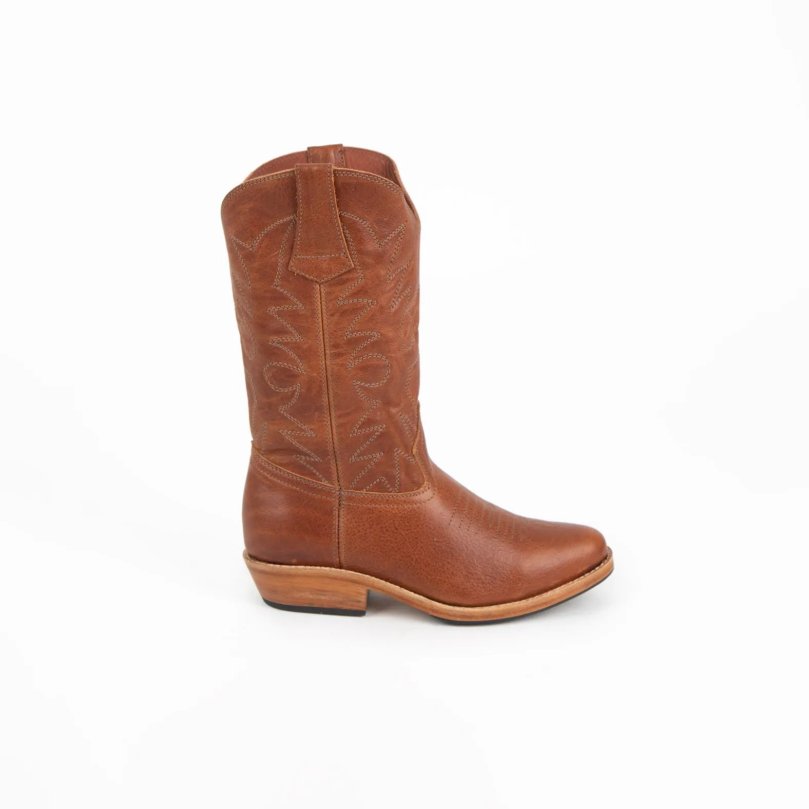 MK22896 - Etta Western Boots Mocca [Women's Leather Boots]