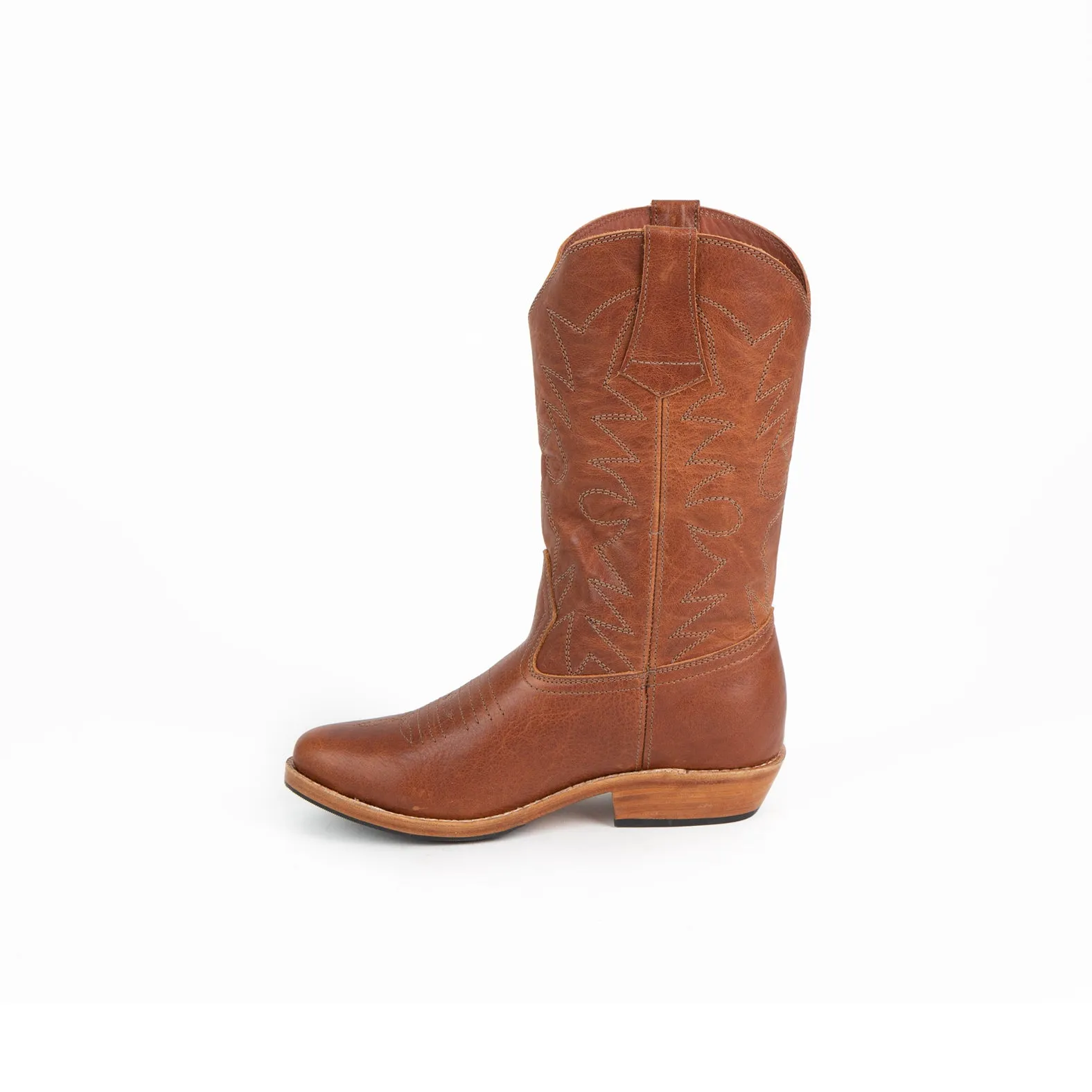 MK22896 - Etta Western Boots Mocca [Women's Leather Boots]