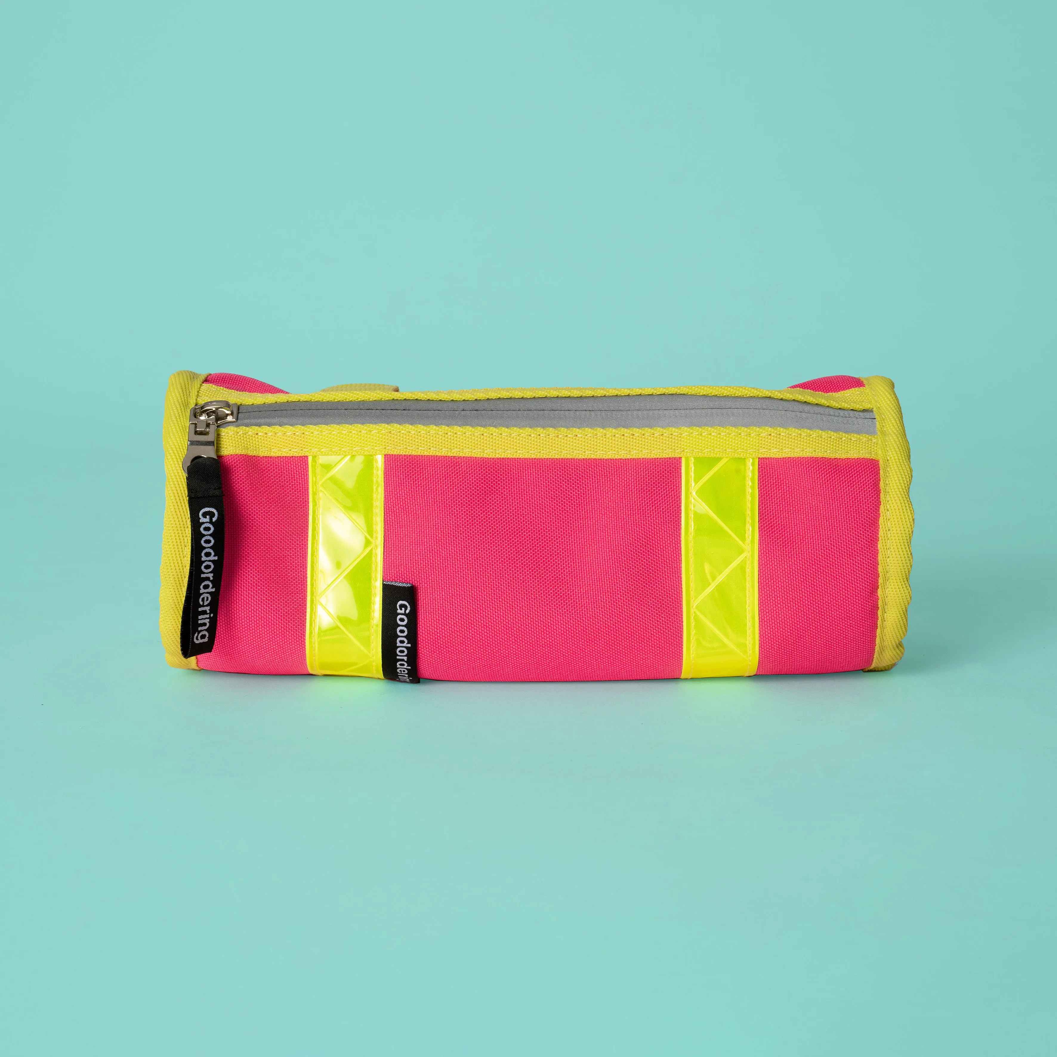 Neon saddle bag pink and yellow