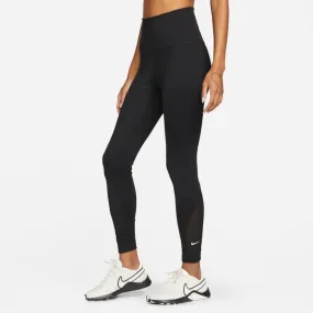 NIKE WOMEN'S ONE HIGH-WAISTED 7/8 BLACK TIGHTS