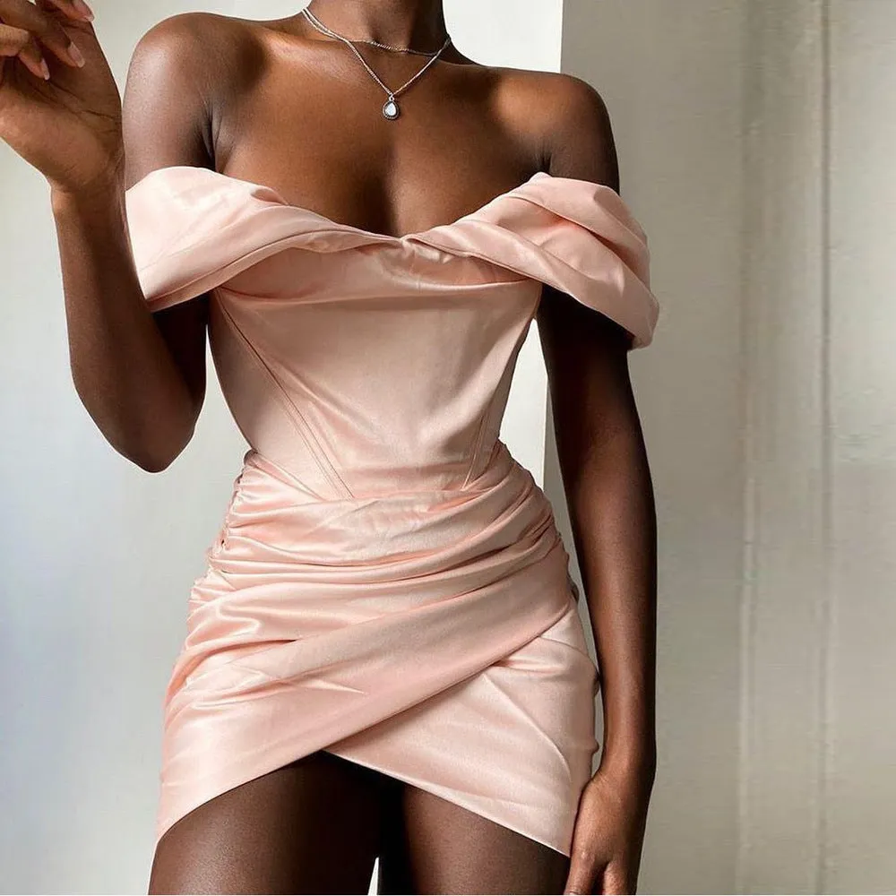 Nonothing| Women's off shoulder corset dress ( 3 colours)