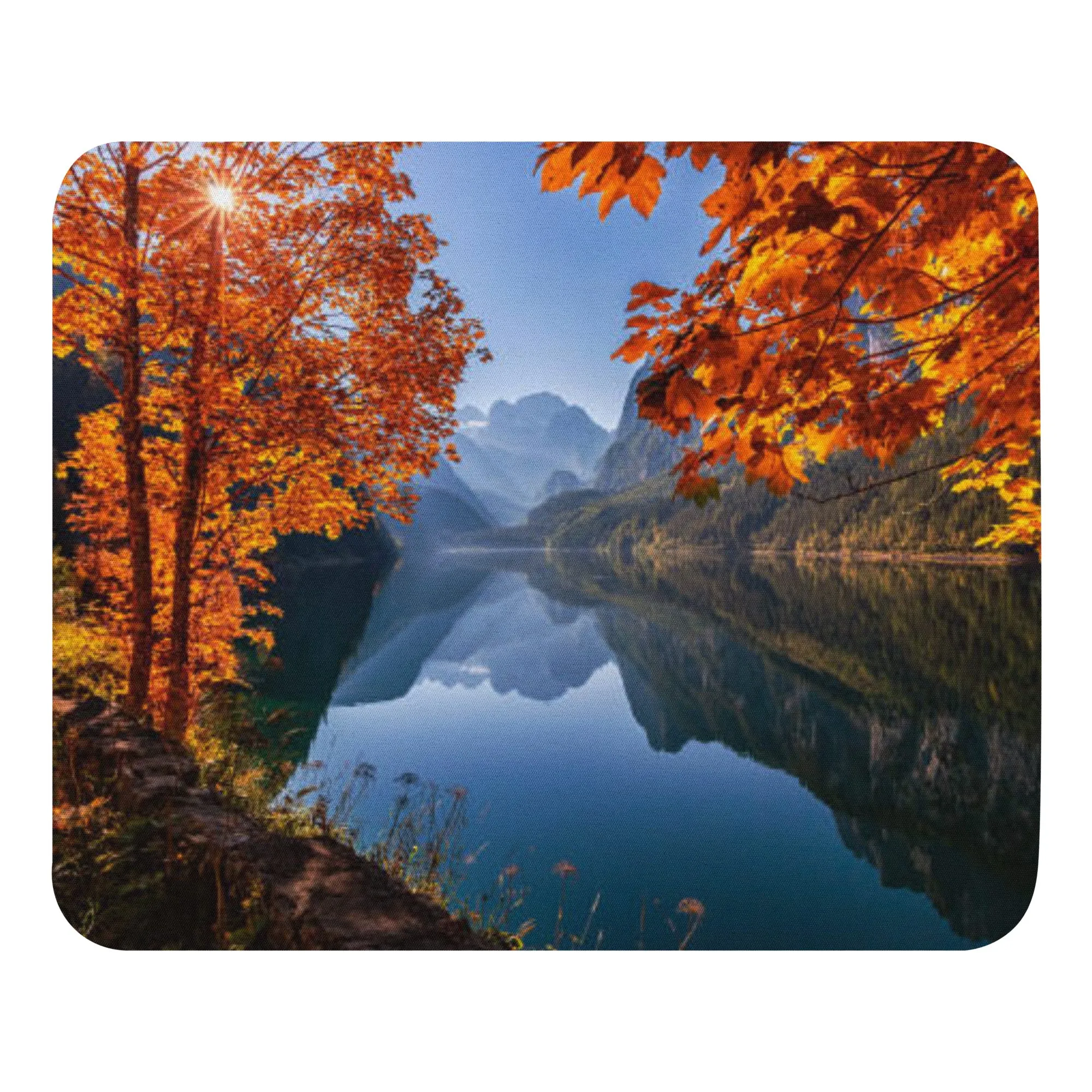 Padded Non-Slip Mousepad - Autumn Bliss