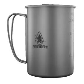 Pathfinder Titanium 600ml Cup & Lid