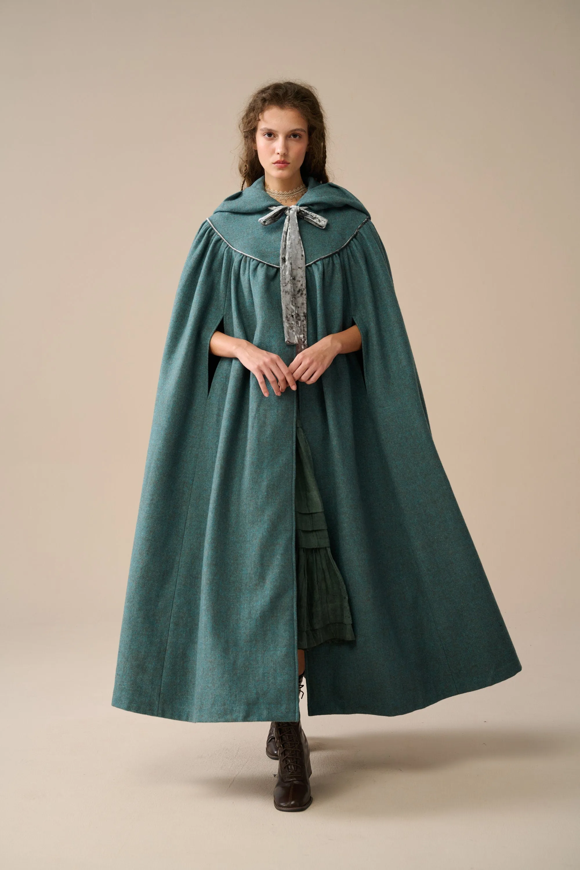 Perfumer 33 | hooded wool cloak