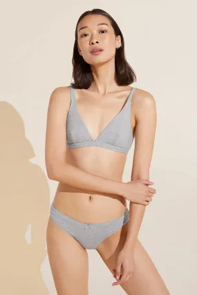 Pima Stretch Cotton V Bralette