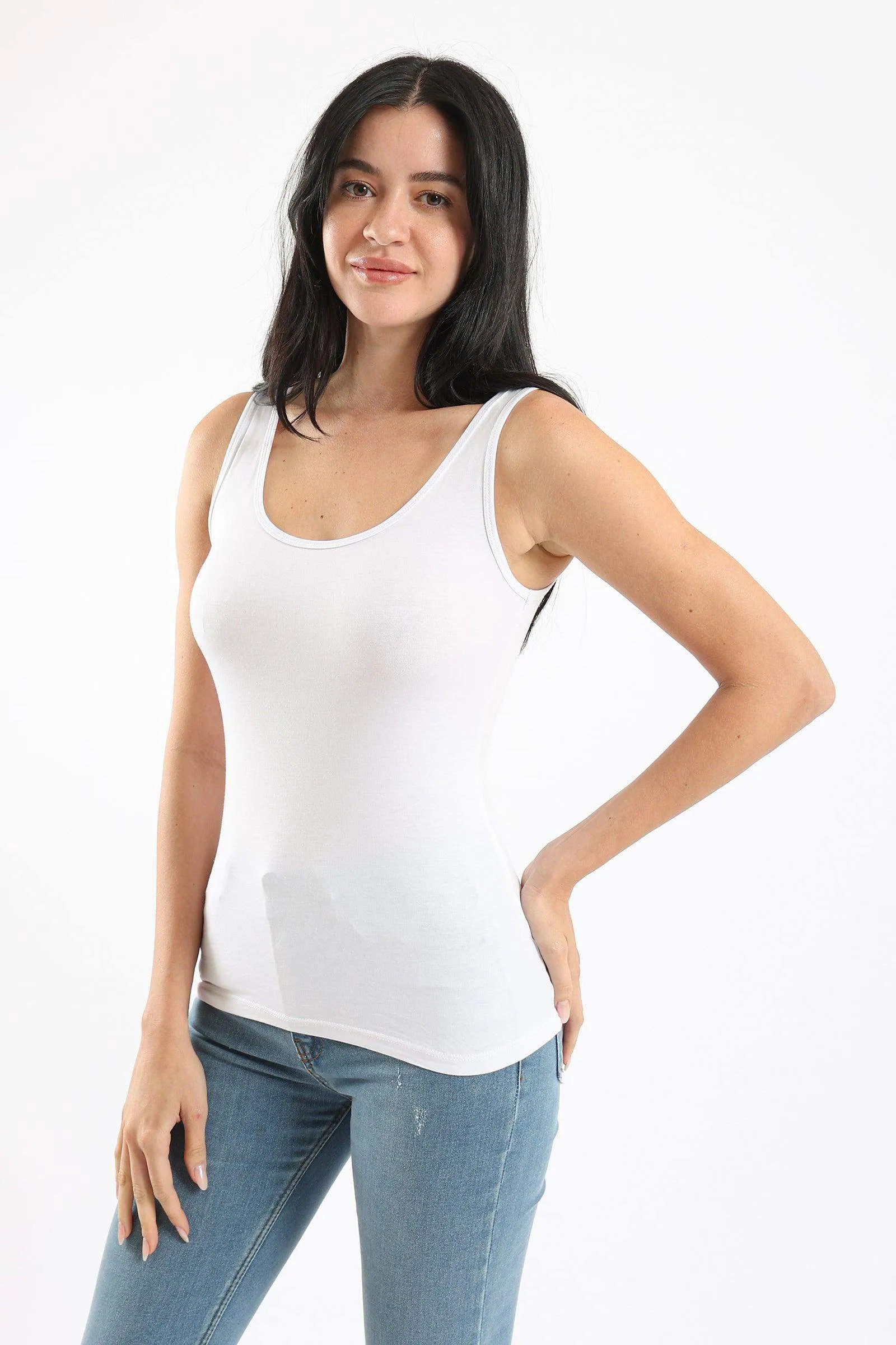 Plunge Neck Top