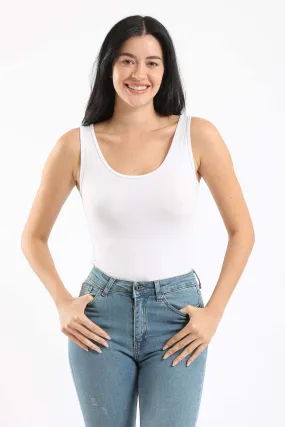 Plunge Neck Top