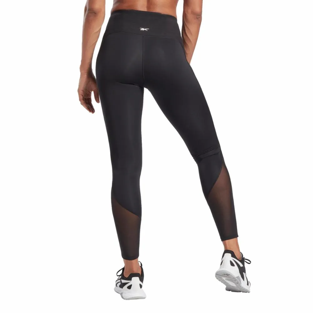 Reebok Apparel Women Lux Perform High-Rise Leggings BLACK