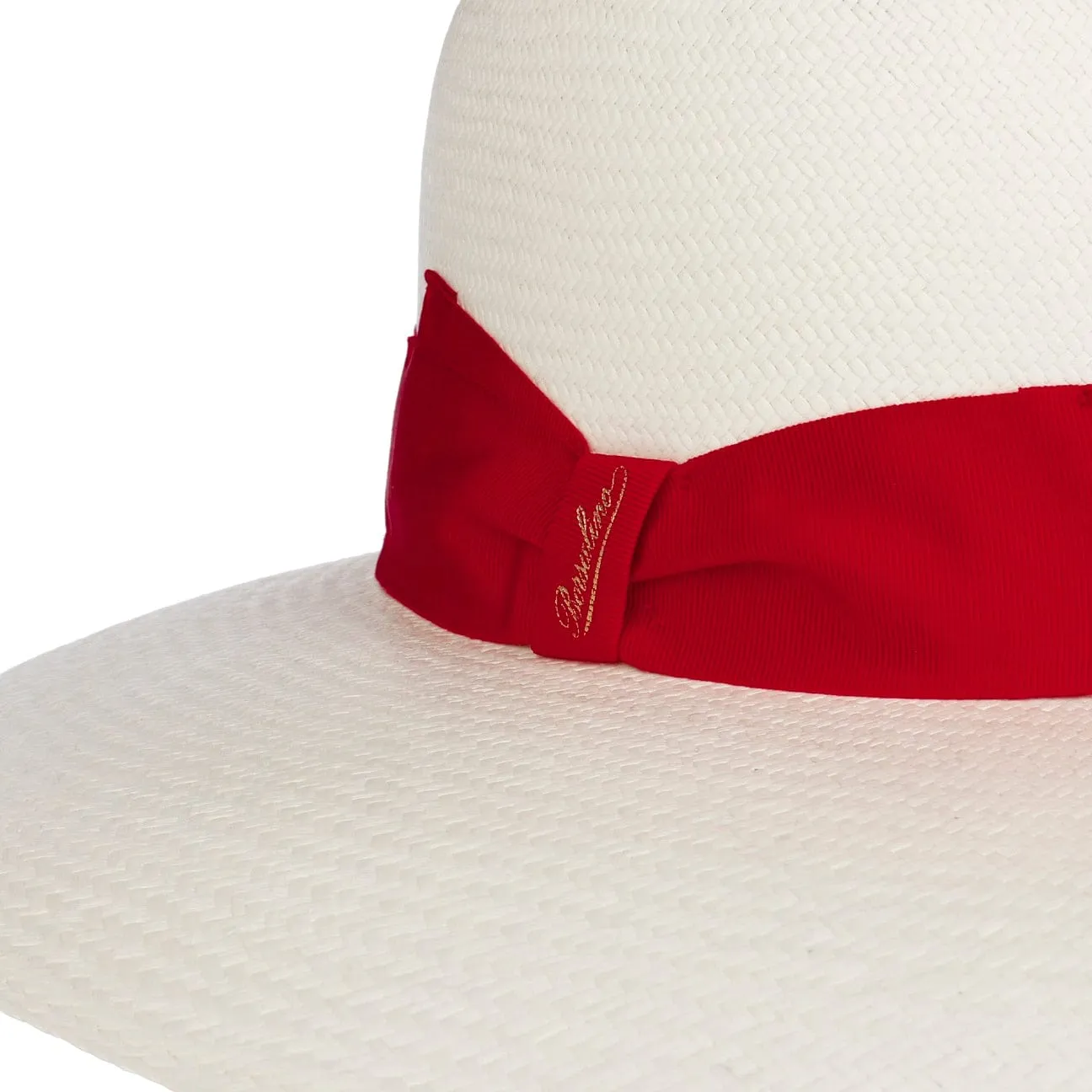 Round Crown Panama Hat by Borsalino