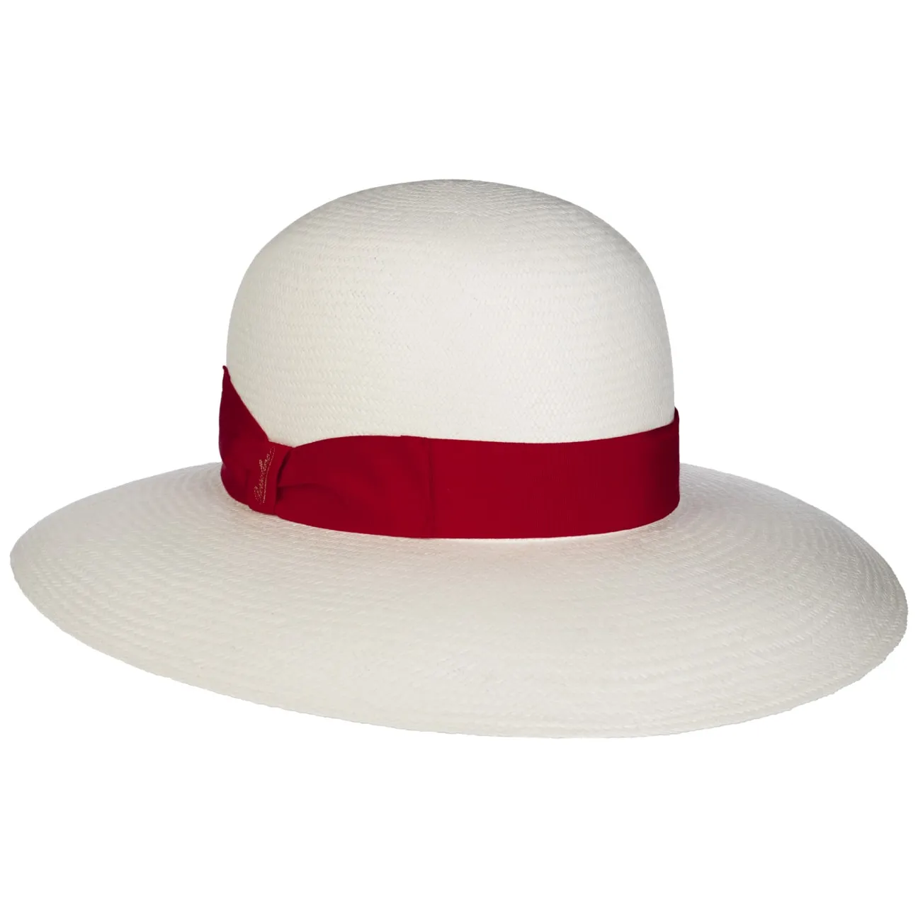 Round Crown Panama Hat by Borsalino