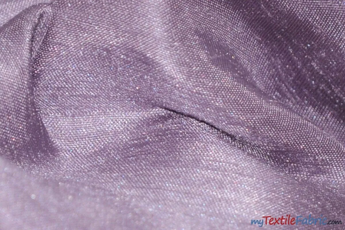 Shantung Satin Fabric - Satin Dupioni Silk Fabric - 60&#34; Wide - Multiple Colors - Sample Swatch