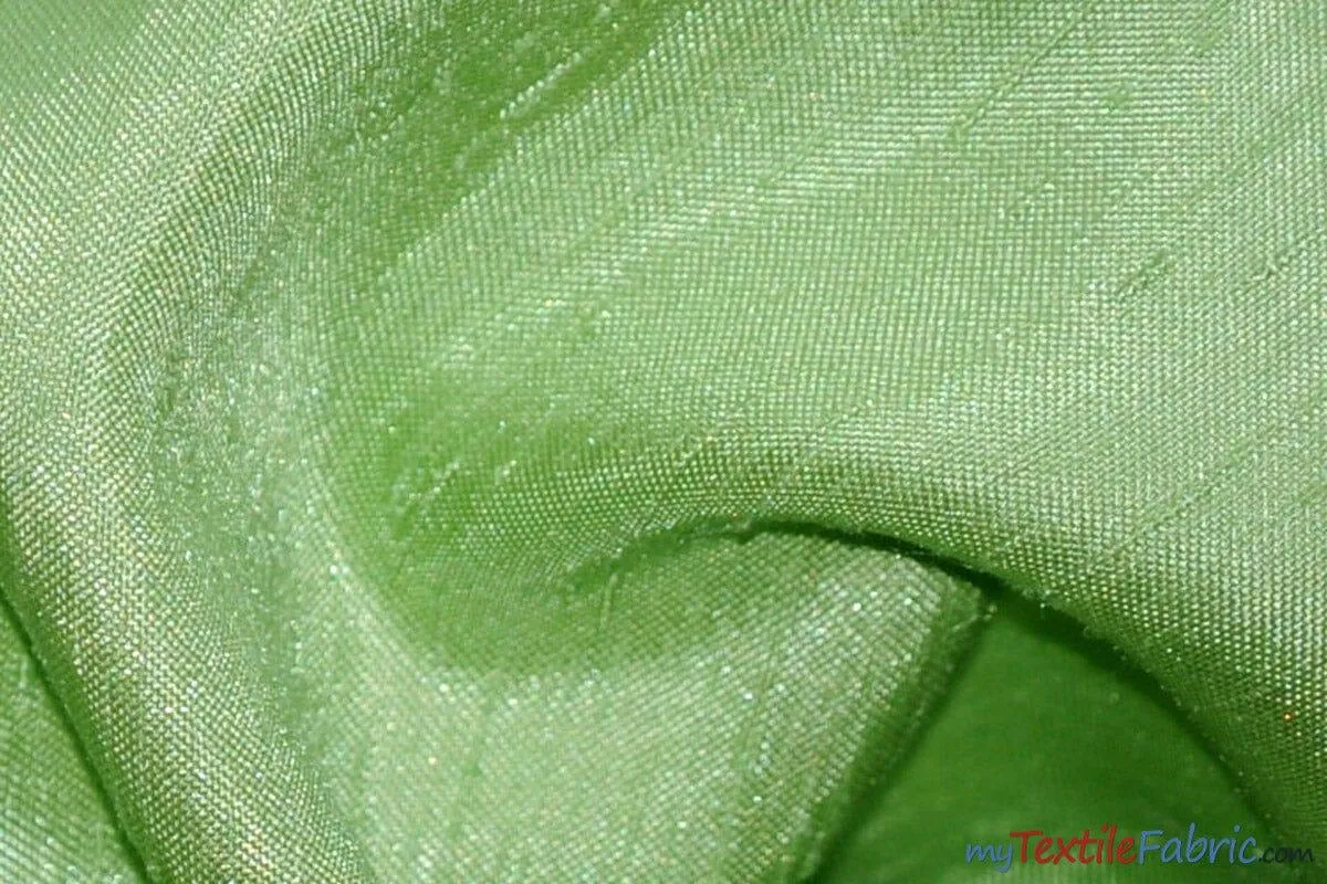 Shantung Satin Fabric - Satin Dupioni Silk Fabric - 60&#34; Wide - Multiple Colors - Sample Swatch