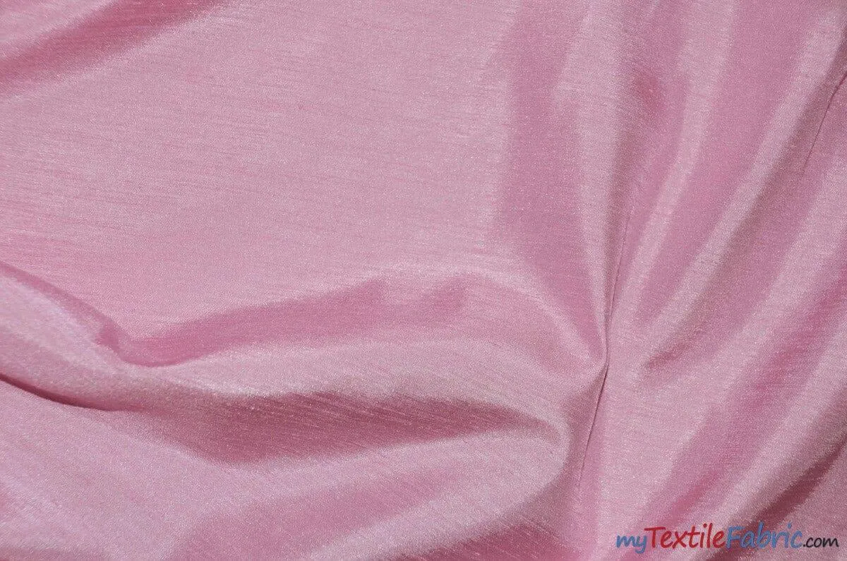 Shantung Satin Fabric - Satin Dupioni Silk Fabric - 60&#34; Wide - Multiple Colors - Sample Swatch