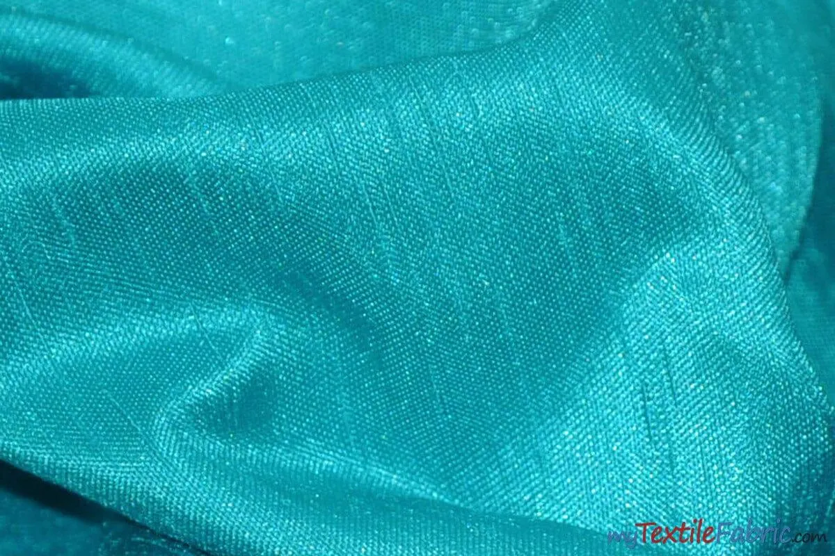 Shantung Satin Fabric | Satin Dupioni Silk Fabric | 60" Wide | Multiple Colors | Continuous Yards |