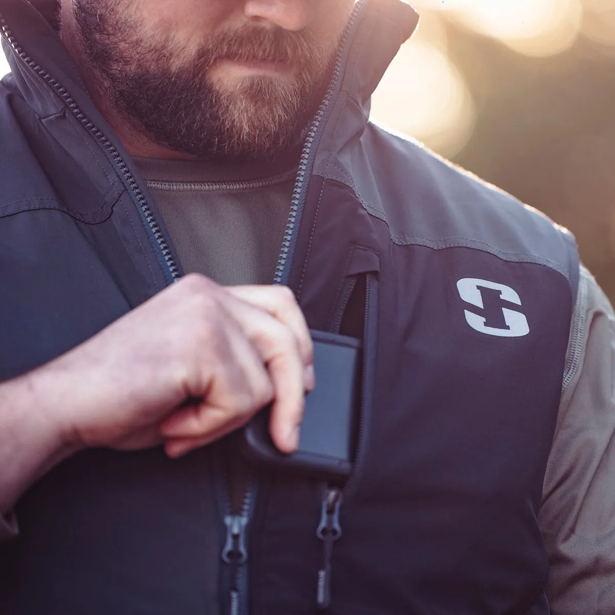 Shield Float Vest - Gunmetal