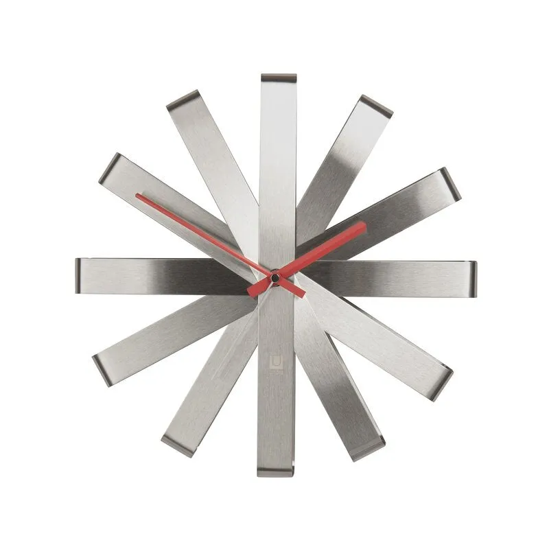 Siera Novelty Steel Silent 12" Wall Clock