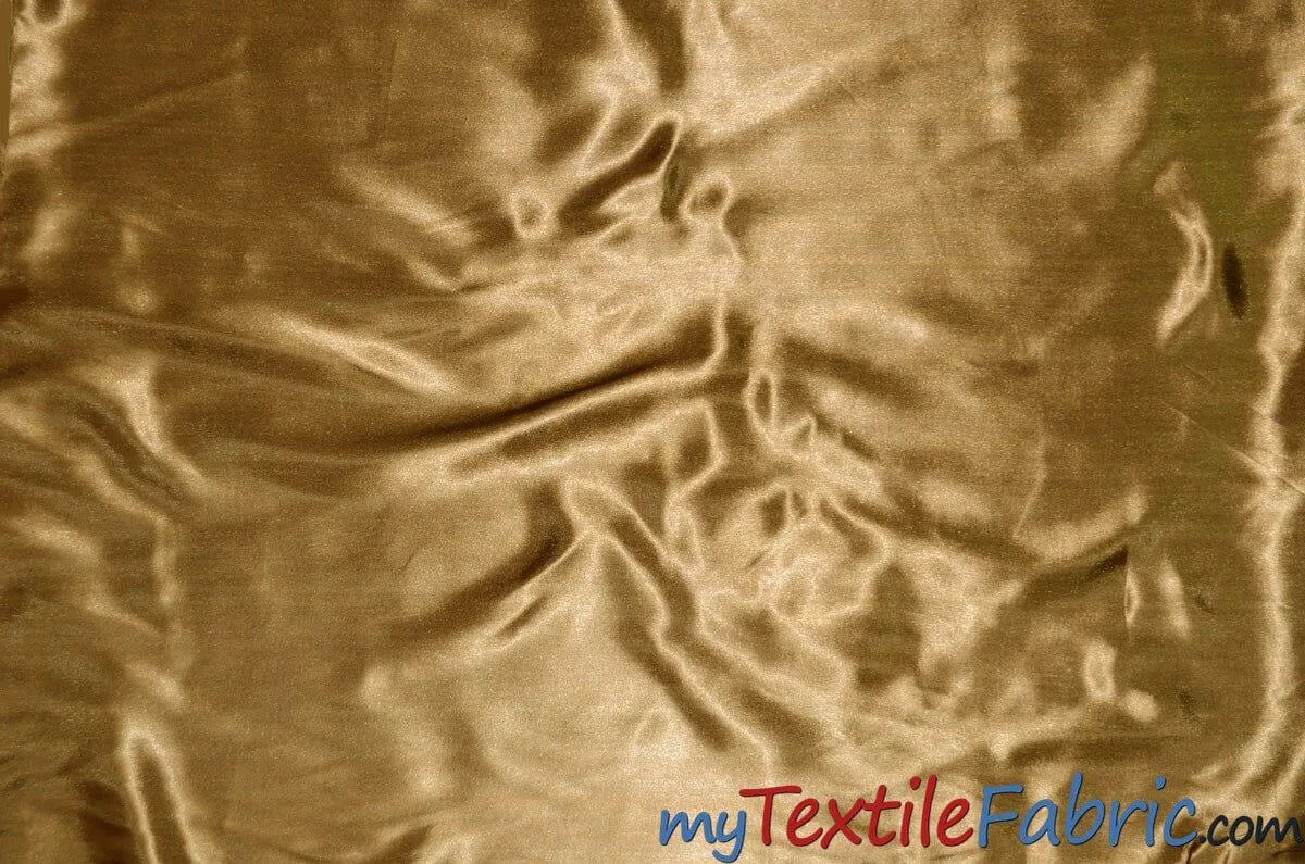 Stretch Charmeuse Satin Fabric - Soft Silky Satin Fabric - 96&#37; Polyester 4&#37; Spandex - Multiple Colors - Sample Swatch