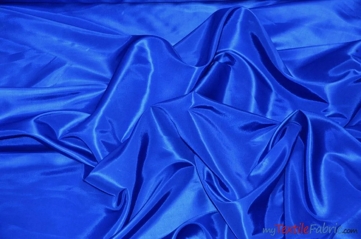 Taffeta Fabric | Two Tone Taffeta Fabric | Non Stretch Taffeta | 60" Wide | Multiple Solid Colors | Continuous Yards |