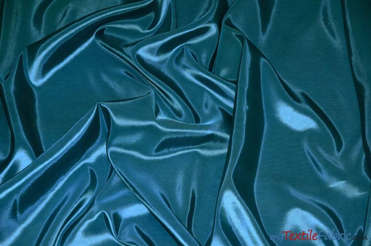 Taffeta Fabric | Two Tone Taffeta Fabric | Non Stretch Taffeta | 60" Wide | Multiple Solid Colors | Continuous Yards |