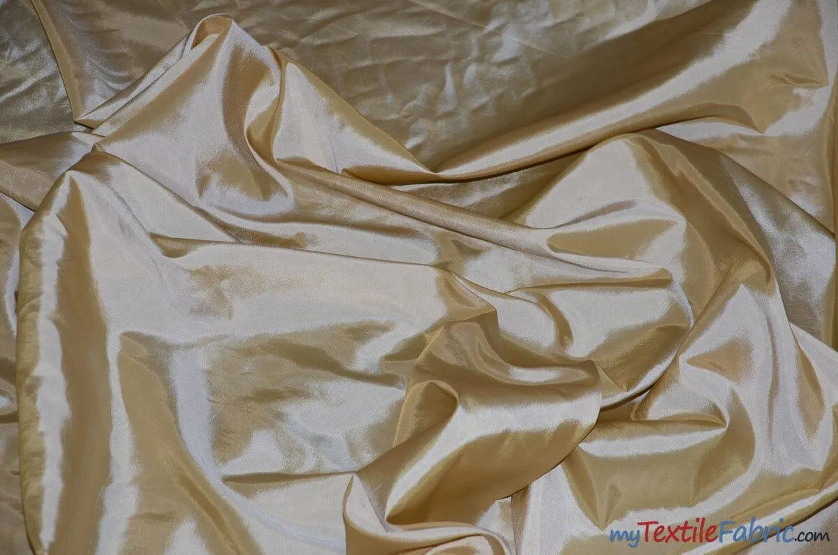 Taffeta Fabric | Two Tone Taffeta Fabric | Non Stretch Taffeta | 60" Wide | Multiple Solid Colors | Continuous Yards |