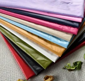 Taffeta Fabric | Two Tone Taffeta Fabric | Non Stretch Taffeta | 60" Wide | Multiple Solid Colors | Continuous Yards |