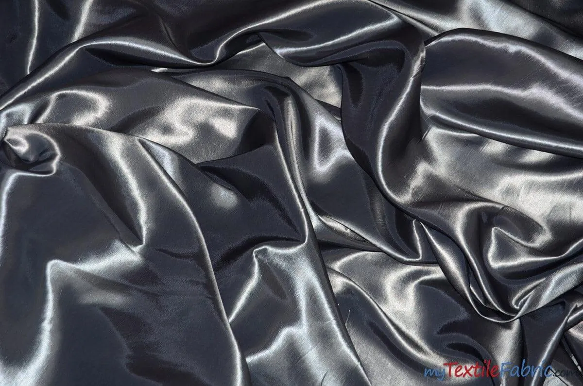 Taffeta Fabric | Two Tone Taffeta Fabric | Non Stretch Taffeta | 60" Wide | Multiple Solid Colors | Continuous Yards |