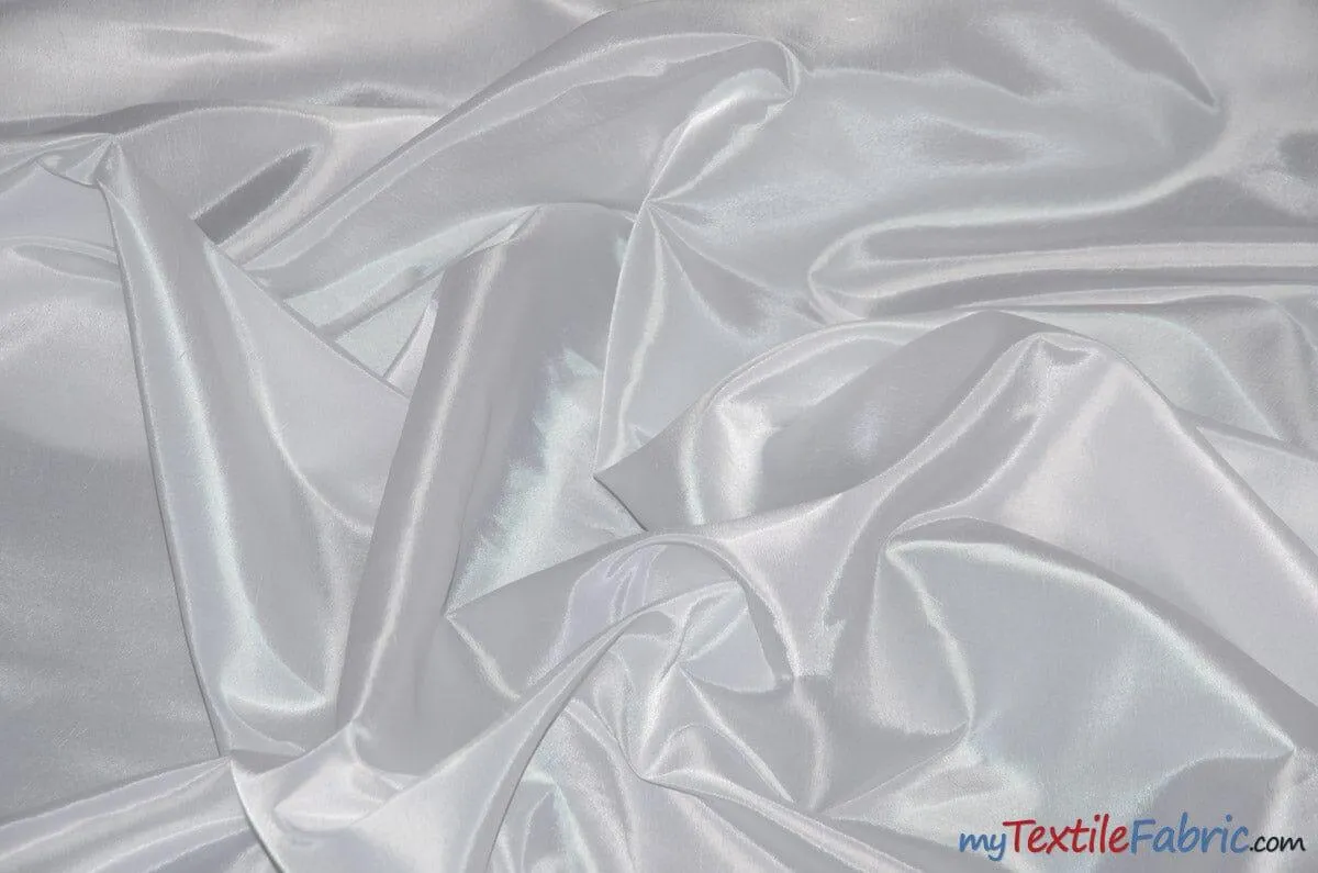 Taffeta Fabric | Two Tone Taffeta Fabric | Non Stretch Taffeta | 60" Wide | Multiple Solid Colors | Continuous Yards |