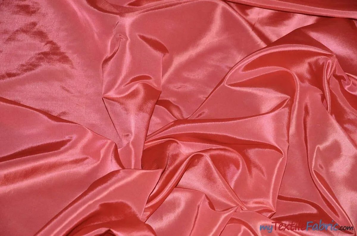 Taffeta Fabric | Two Tone Taffeta Fabric | Non Stretch Taffeta | 60" Wide | Multiple Solid Colors | Continuous Yards |