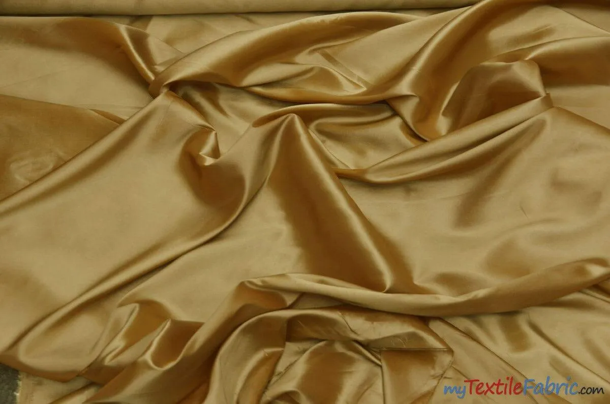 Taffeta Fabric | Two Tone Taffeta Fabric | Non Stretch Taffeta | 60" Wide | Multiple Solid Colors | Continuous Yards |