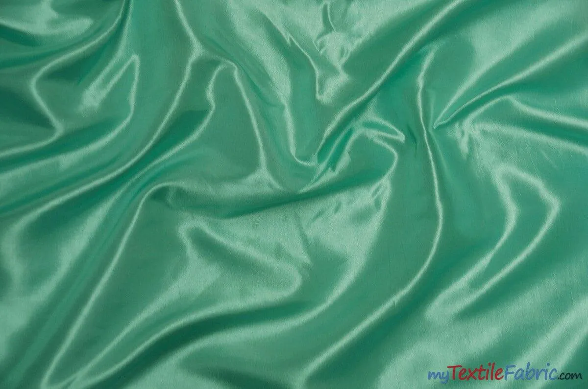 Taffeta Fabric | Two Tone Taffeta Fabric | Non Stretch Taffeta | 60" Wide | Multiple Solid Colors | Continuous Yards |