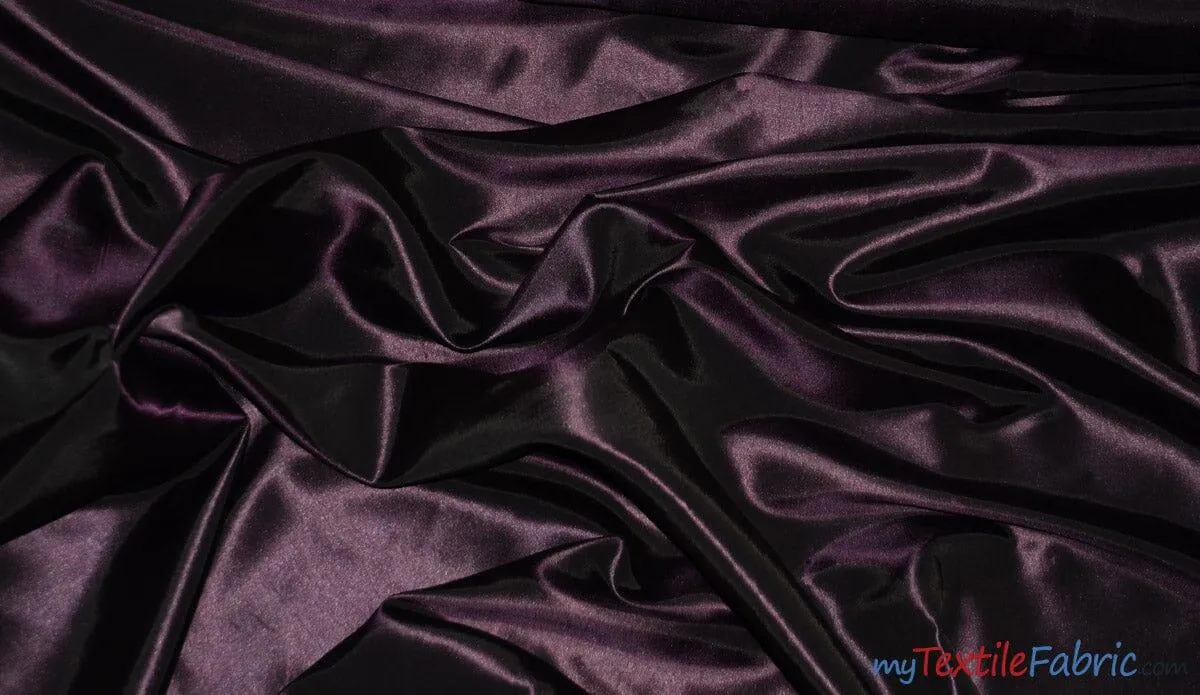 Taffeta Fabric | Two Tone Taffeta Fabric | Non Stretch Taffeta | 60" Wide | Multiple Solid Colors | Continuous Yards |