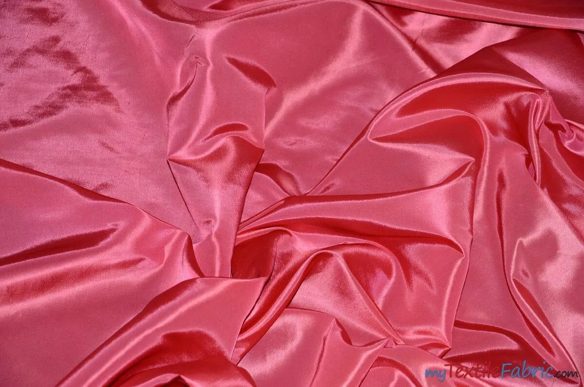 Taffeta Fabric | Two Tone Taffeta Fabric | Non Stretch Taffeta | 60" Wide | Multiple Solid Colors | Continuous Yards |