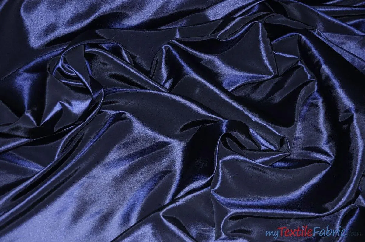 Taffeta Fabric | Two Tone Taffeta Fabric | Non Stretch Taffeta | 60" Wide | Multiple Solid Colors | Continuous Yards |