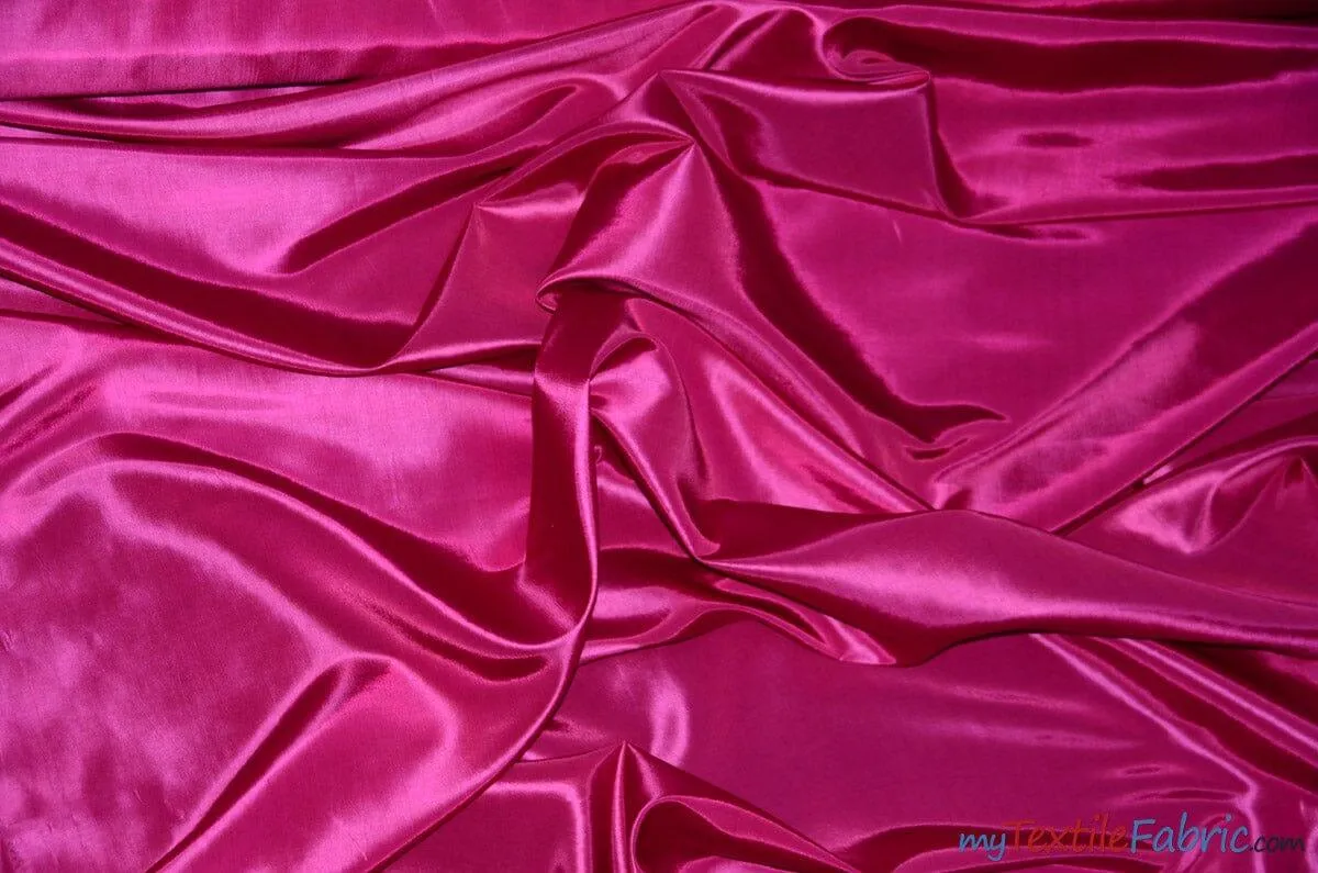 Taffeta Fabric | Two Tone Taffeta Fabric | Non Stretch Taffeta | 60" Wide | Multiple Solid Colors | Continuous Yards |