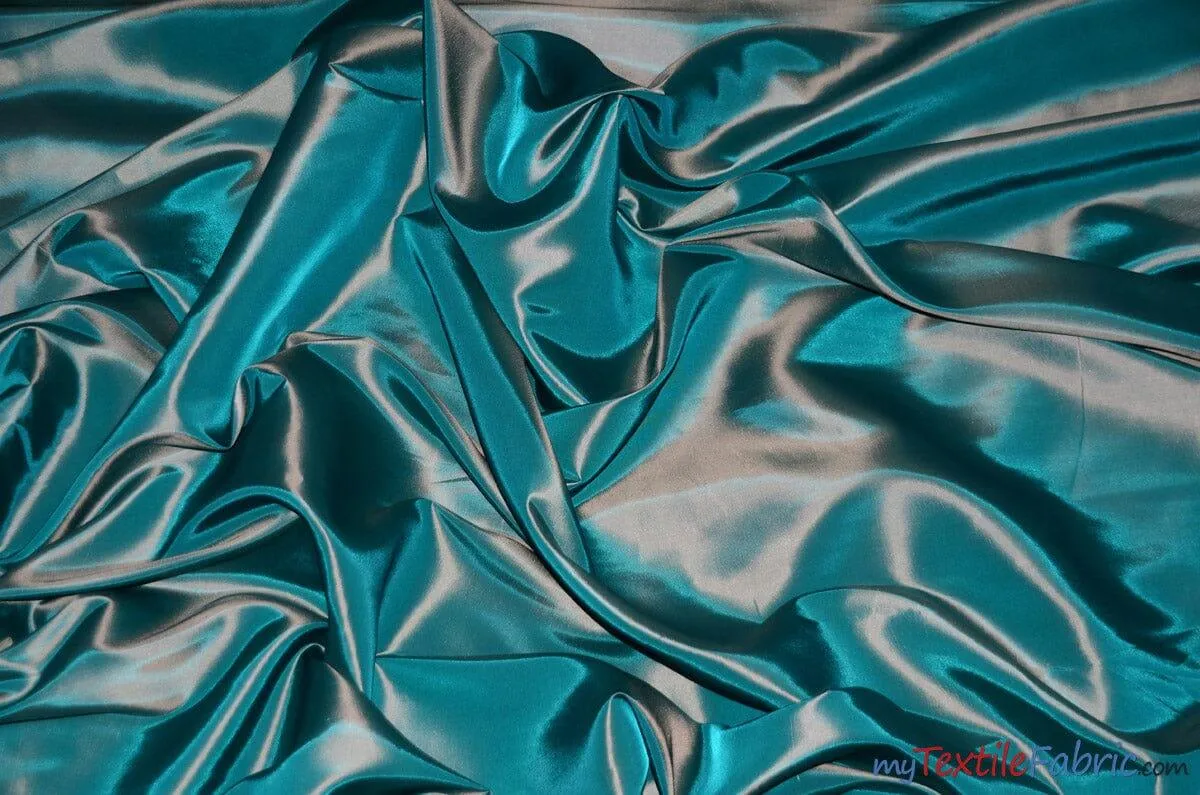 Taffeta Fabric | Two Tone Taffeta Fabric | Non Stretch Taffeta | 60" Wide | Multiple Solid Colors | Continuous Yards |