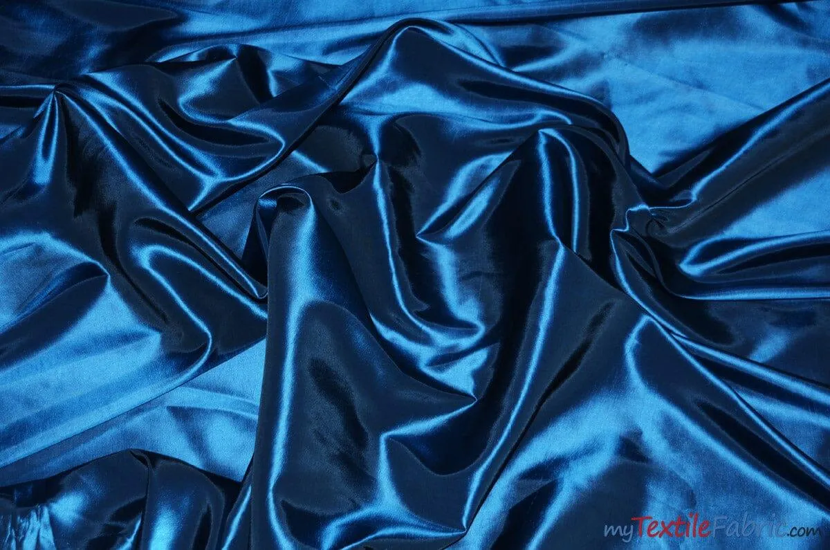 Taffeta Fabric | Two Tone Taffeta Fabric | Non Stretch Taffeta | 60" Wide | Multiple Solid Colors | Continuous Yards |