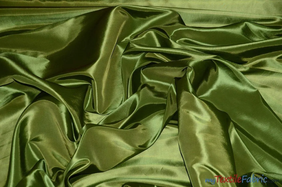 Taffeta Fabric | Two Tone Taffeta Fabric | Non Stretch Taffeta | 60" Wide | Multiple Solid Colors | Continuous Yards |