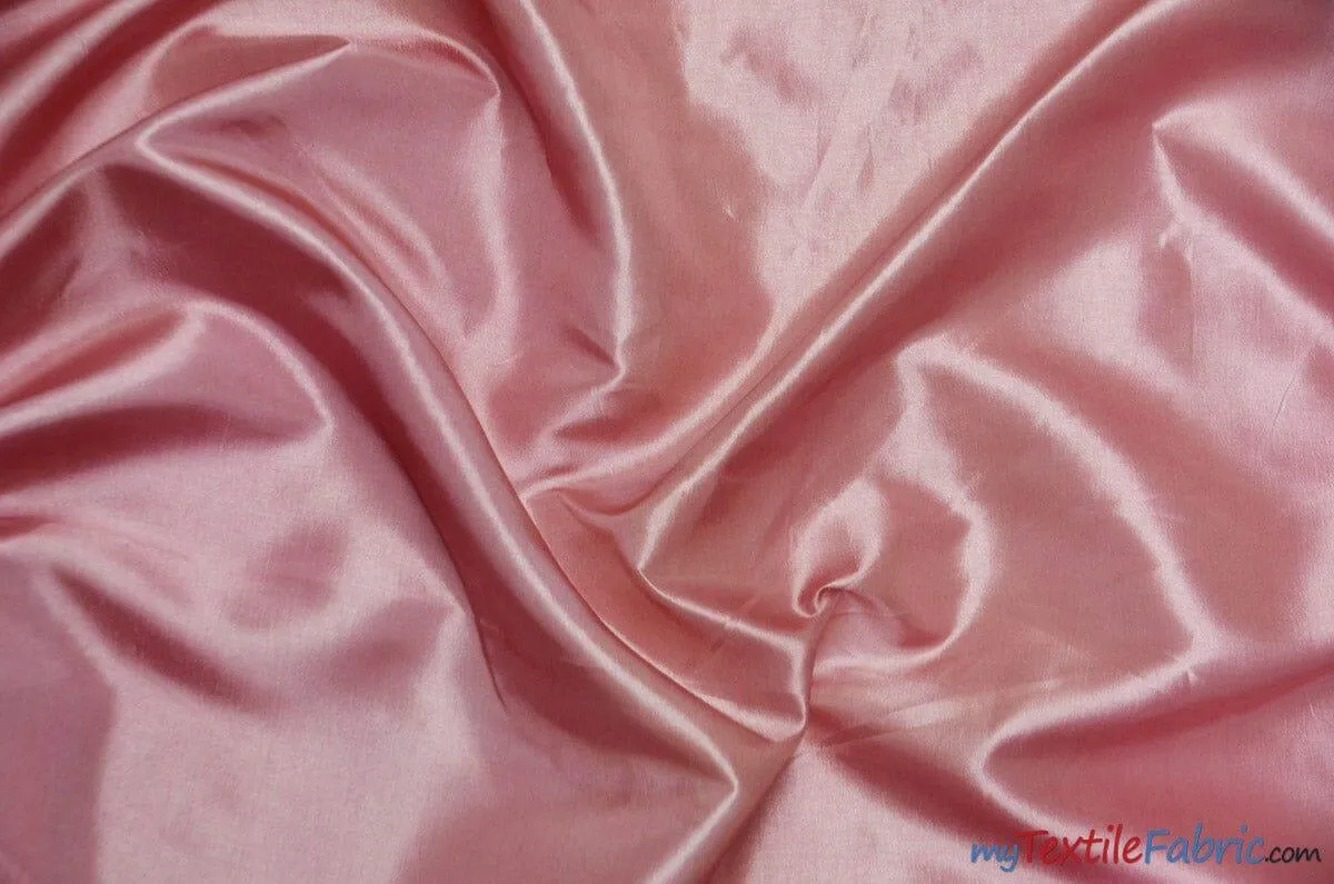 Taffeta Fabric | Two Tone Taffeta Fabric | Non Stretch Taffeta | 60" Wide | Multiple Solid Colors | Continuous Yards |