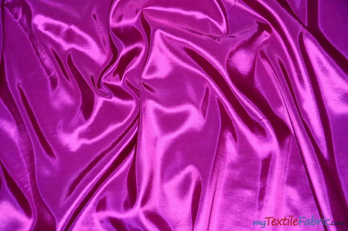 Taffeta Fabric | Two Tone Taffeta Fabric | Non Stretch Taffeta | 60" Wide | Multiple Solid Colors | Continuous Yards |