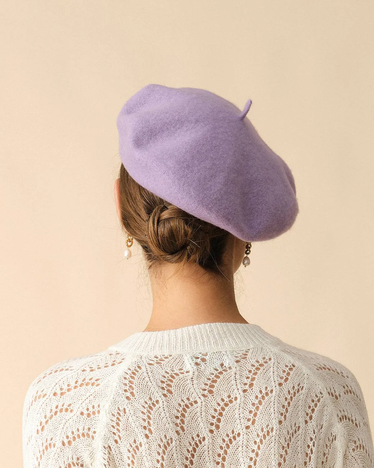 The Solid Retro Versatile Beret