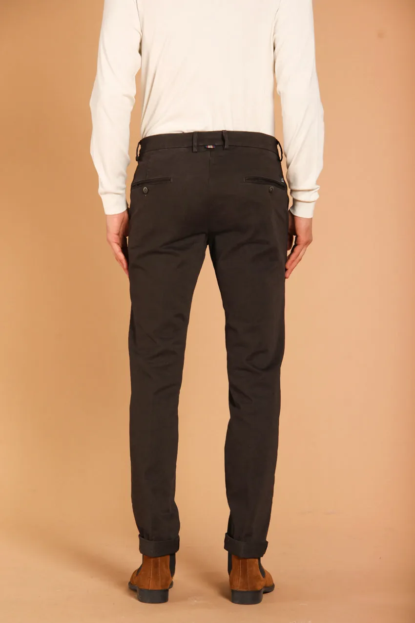 Torino men's chino pants in gabardine slim fit ①