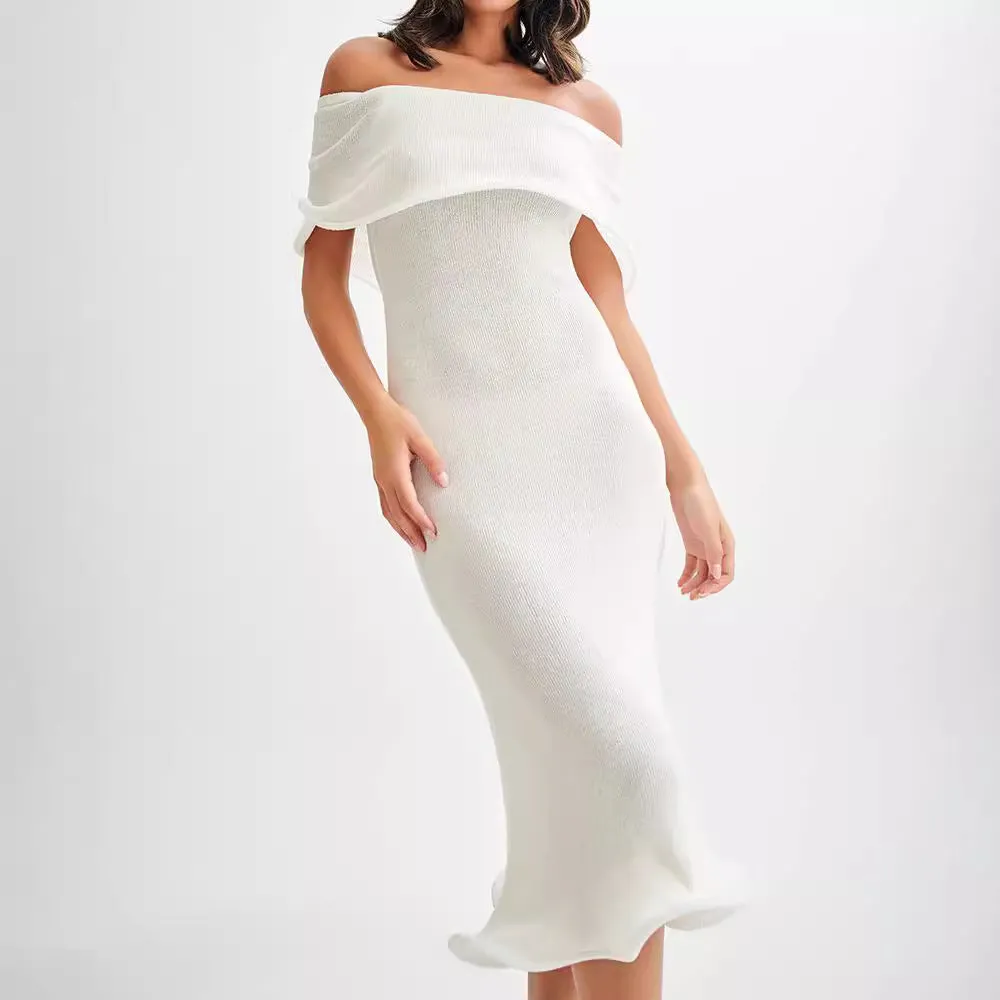 Women's Off shoulder Midi Dress